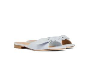 Malone Souliers Vargas Slip On Sandal Icy Blue Size 40